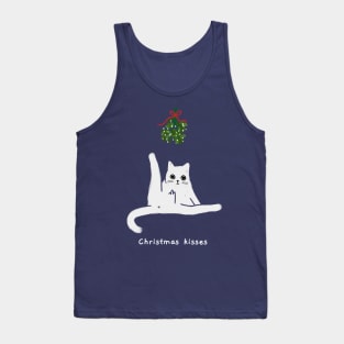 Mistletoe (white caption) Tank Top